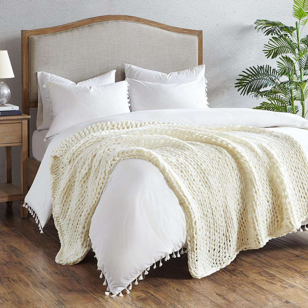 100% Acrylic Chunky Double Knit Throw,MP50-6135