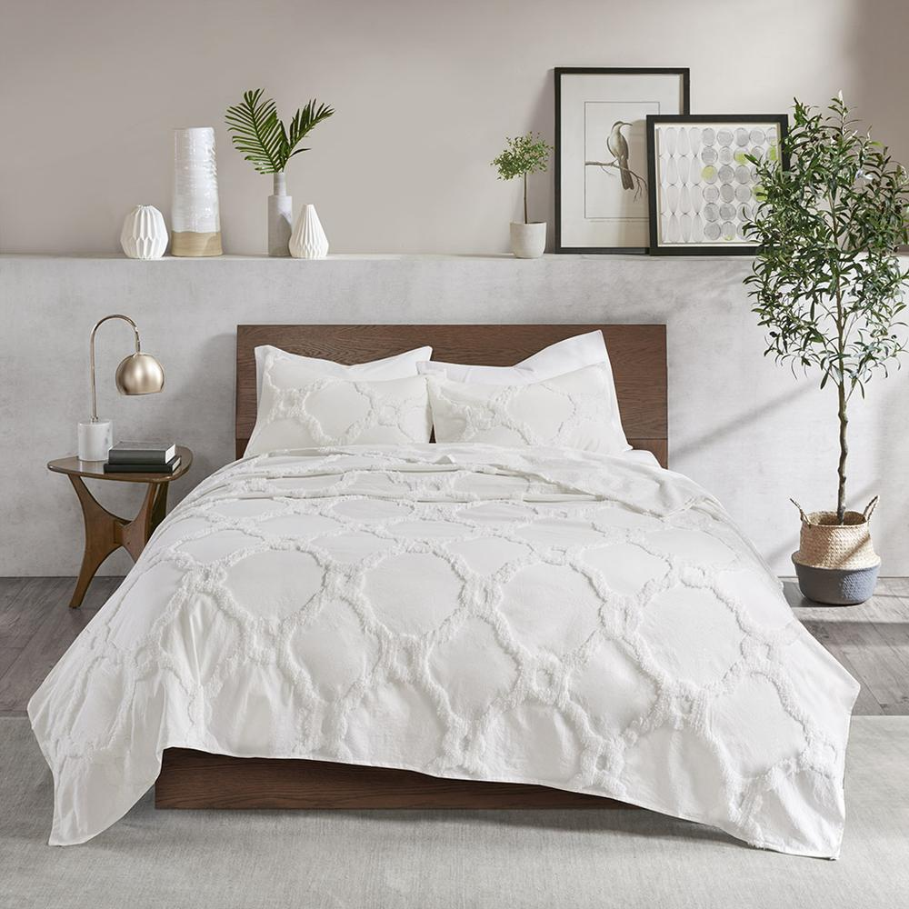 100% Cotton Tufted Chenille Coverlet Set,MP13-5875