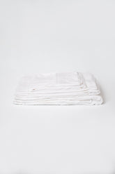 Omne Sleep 4-Piece White Bamboo Twin Hypoallergenic Sheet Set