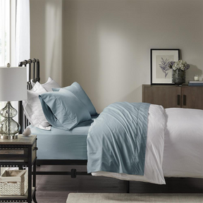 100% Cotton Peached Percale Sheet Set,MP20-5377